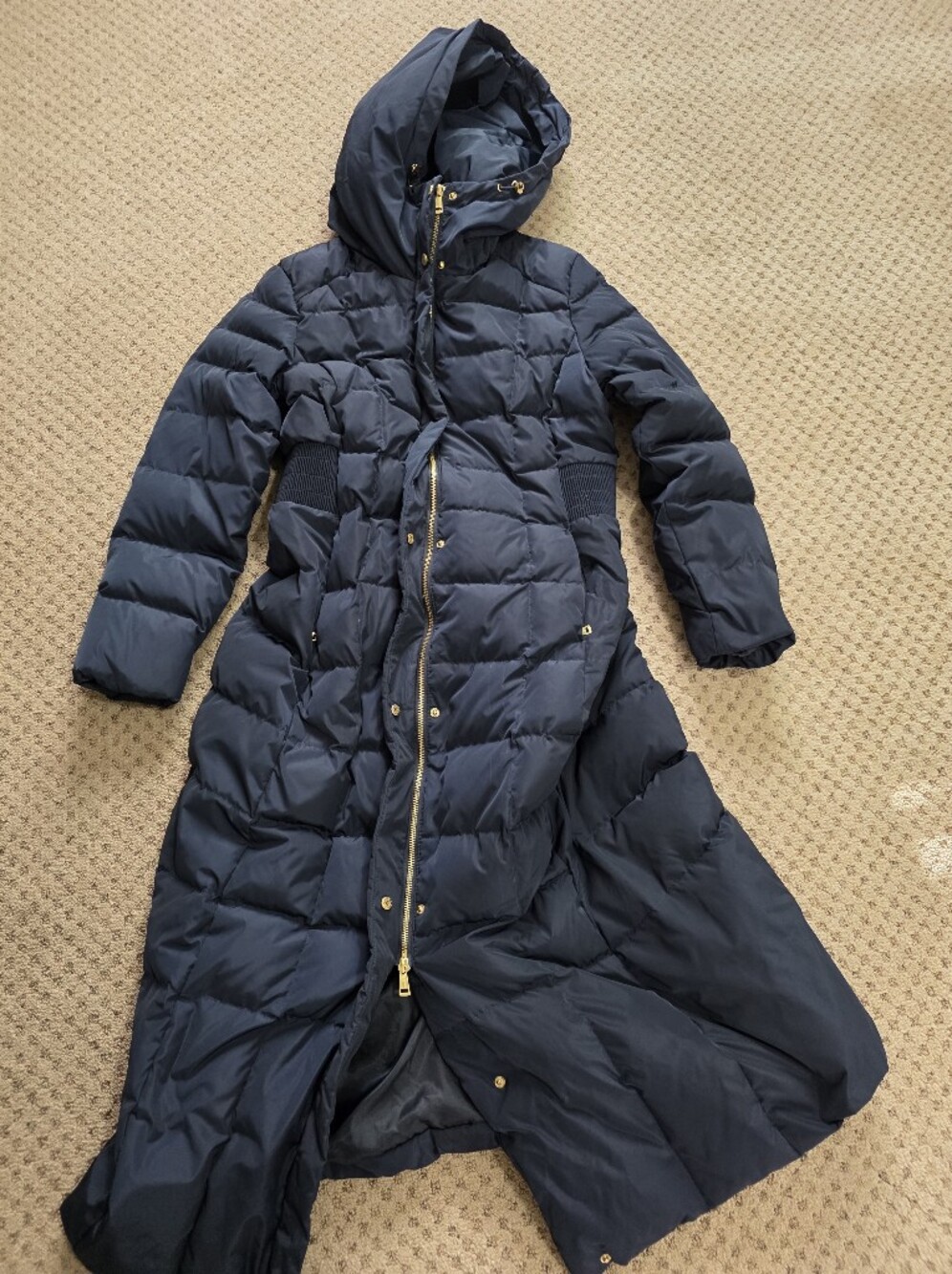 Cole Haan Box-quilt Down Puffer Coat - Picture 8 of 12